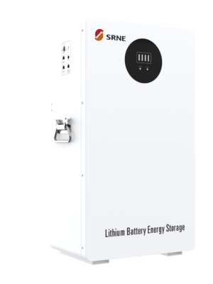 SRNE SR-SE15B 15kWh Lithium Battery floor-wheels mount