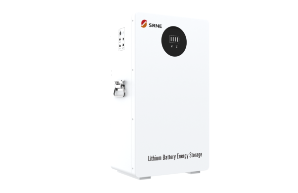 SRNE SR-SE15B 15kWh Lithium Battery floor-wheels mount